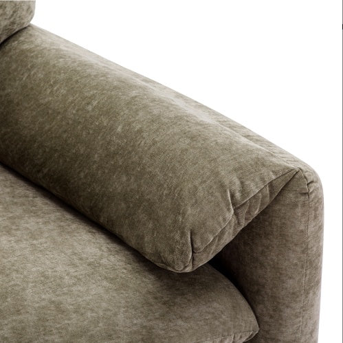 Modern Style Chenille Oversized Armchair Accent Chair Single Sofa Lounge Chair 38.6'' W For Living Room