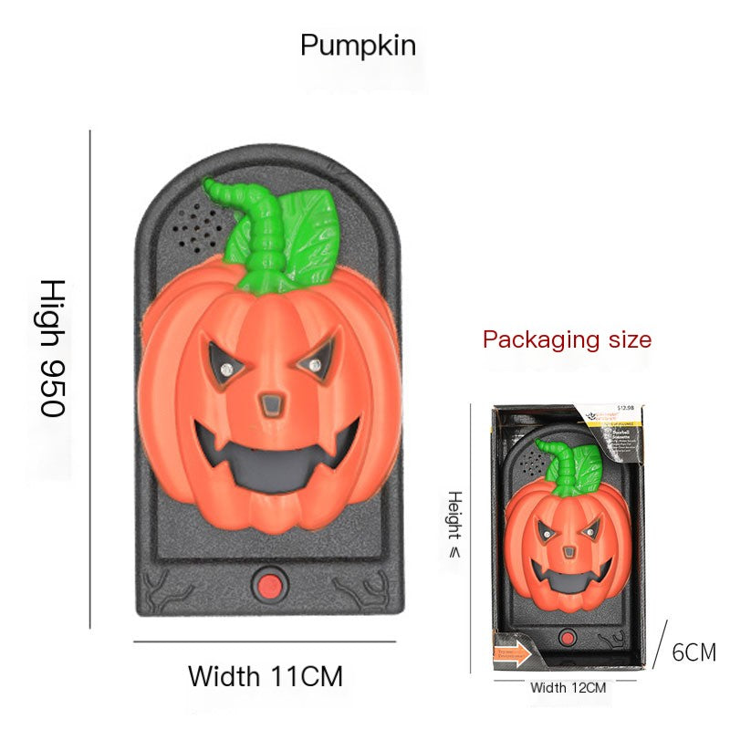 Doorbell Tricky Decoration Door Party Party Decoration Haunted House Scary Arrangement Electric Doorbell