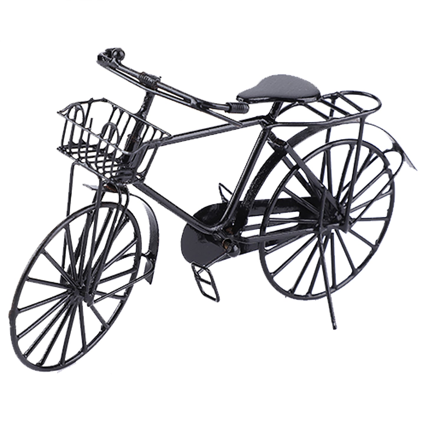 1:12 Miniature Metal Bike Bicycle Doll House Dollhouse Decoration Accessory