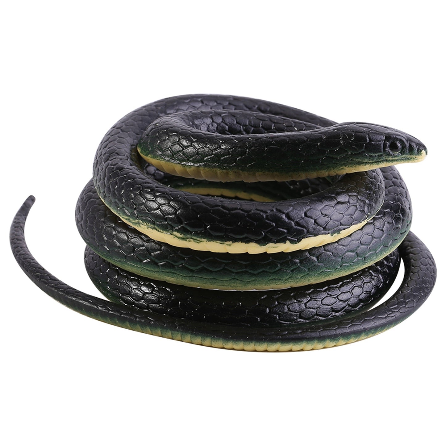 1Pc 130cm Long Realistic Soft Rubber Snake Garden Props Funny Joke Prank Toy Gift Hot