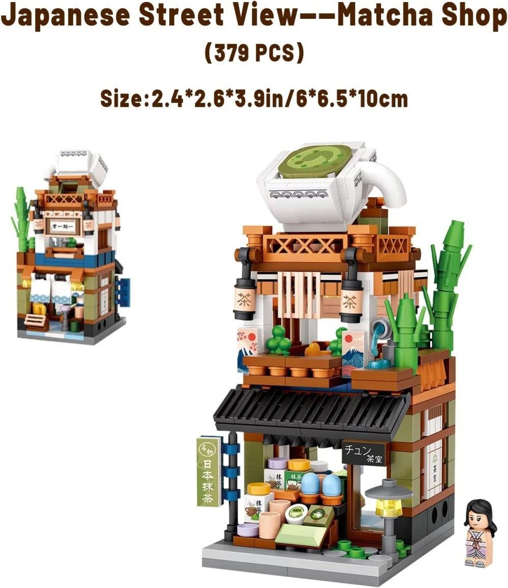 Building Blocks Set Of 4, Kids Mini Building Blocks Kit, 1608 Pieces Japanese House Building Set Gift, Suitable For Kids Girls And Boys Aged 6-12, No Shipping On Weekends