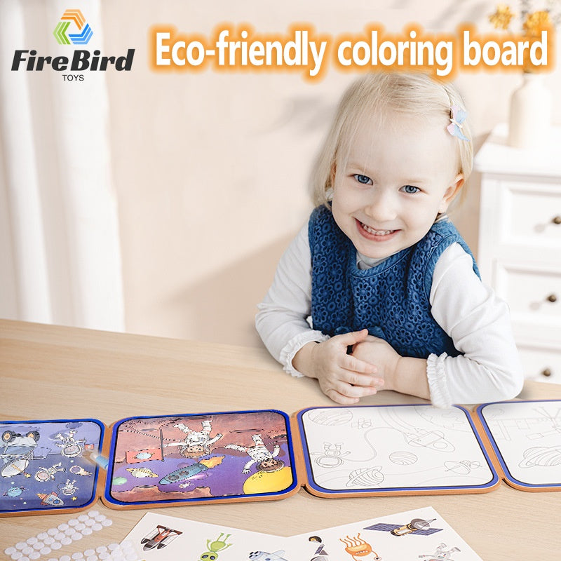 Magical Water Drawing Book, Repeatedly Colored Drawing Book, Children's Puzzle Toy