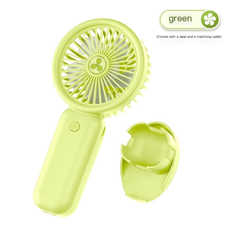 2024 New USB Handheld Fan Mini Portable Desktop Charging Small Fan Customized Small Electric Fan Customized Gift