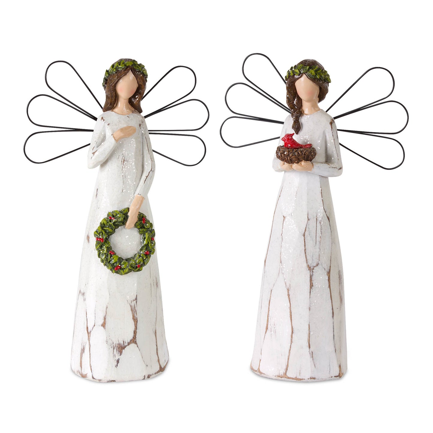 Angel (Set of 2) 11.5"H Resin