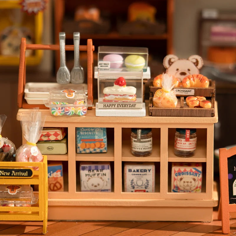 Rolife Becka's Baking House DIY Miniature House Kit, Only Supports TK And Independent Site Sales