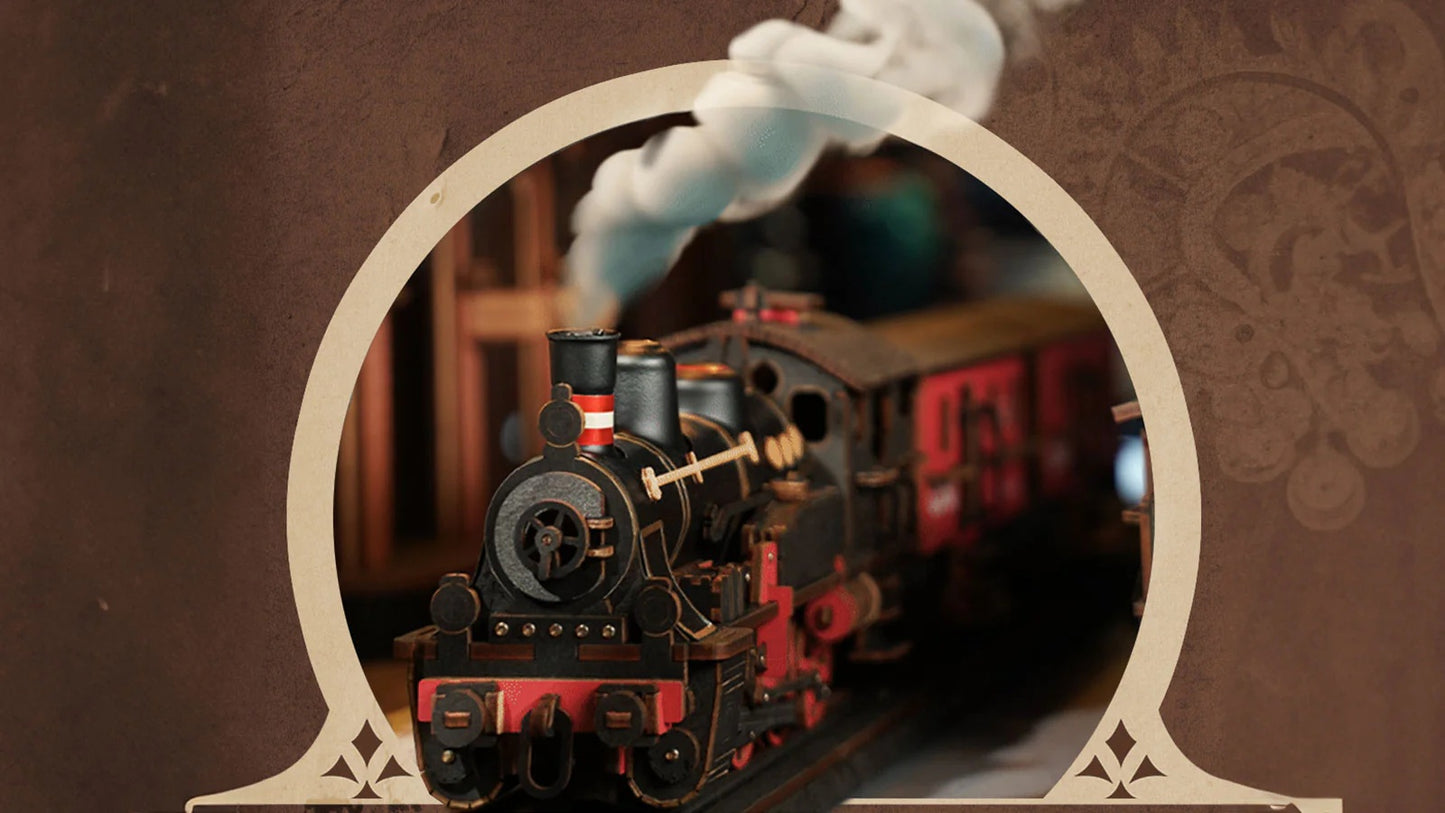 Rolife Steam Journey 3D Wooden Puzzle, Only Supports TK And Independent Website Platforms