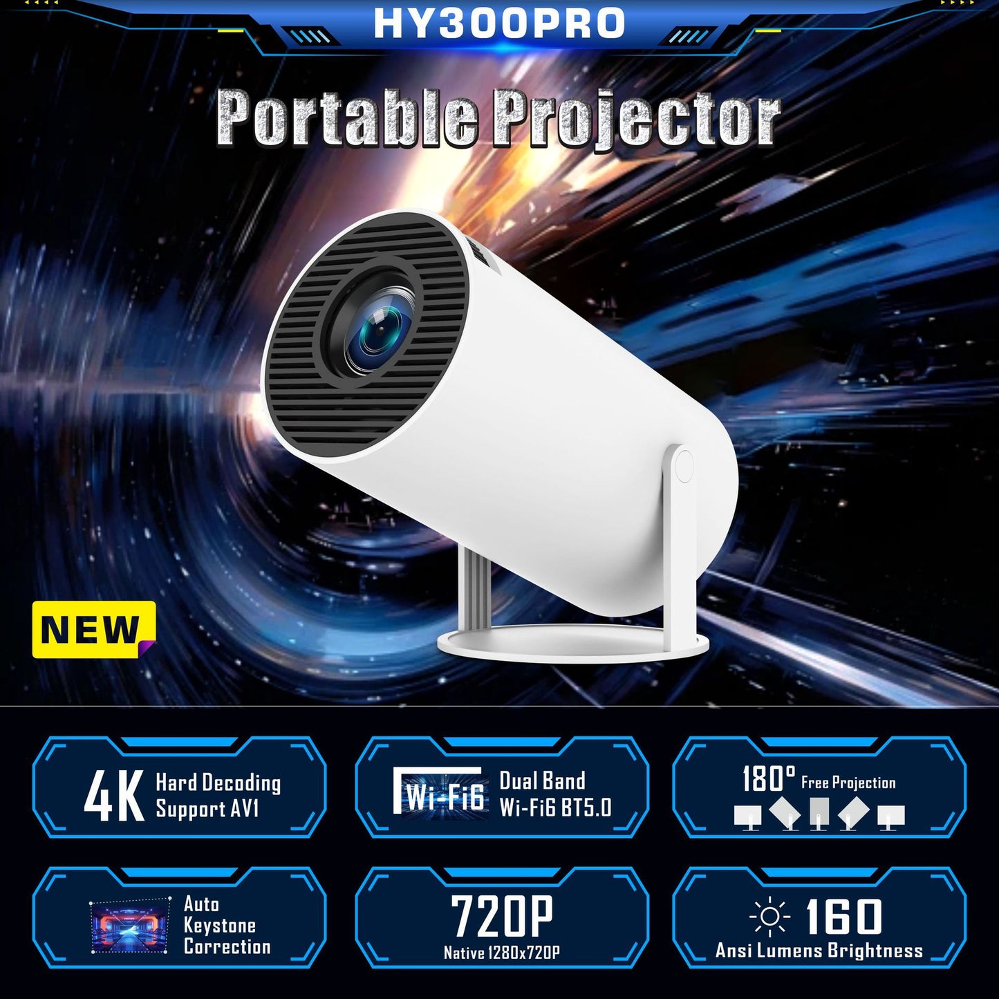 4K Cannon HD HY300pro Cannon Projector
