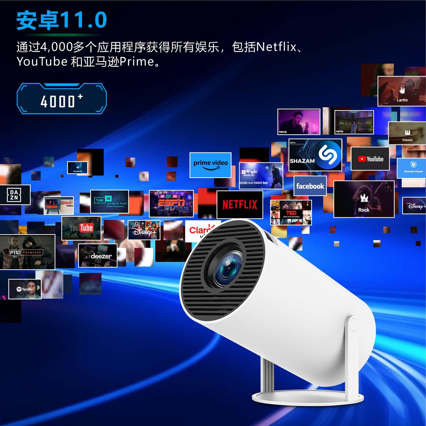 4K Cannon HD HY300pro Cannon Projector