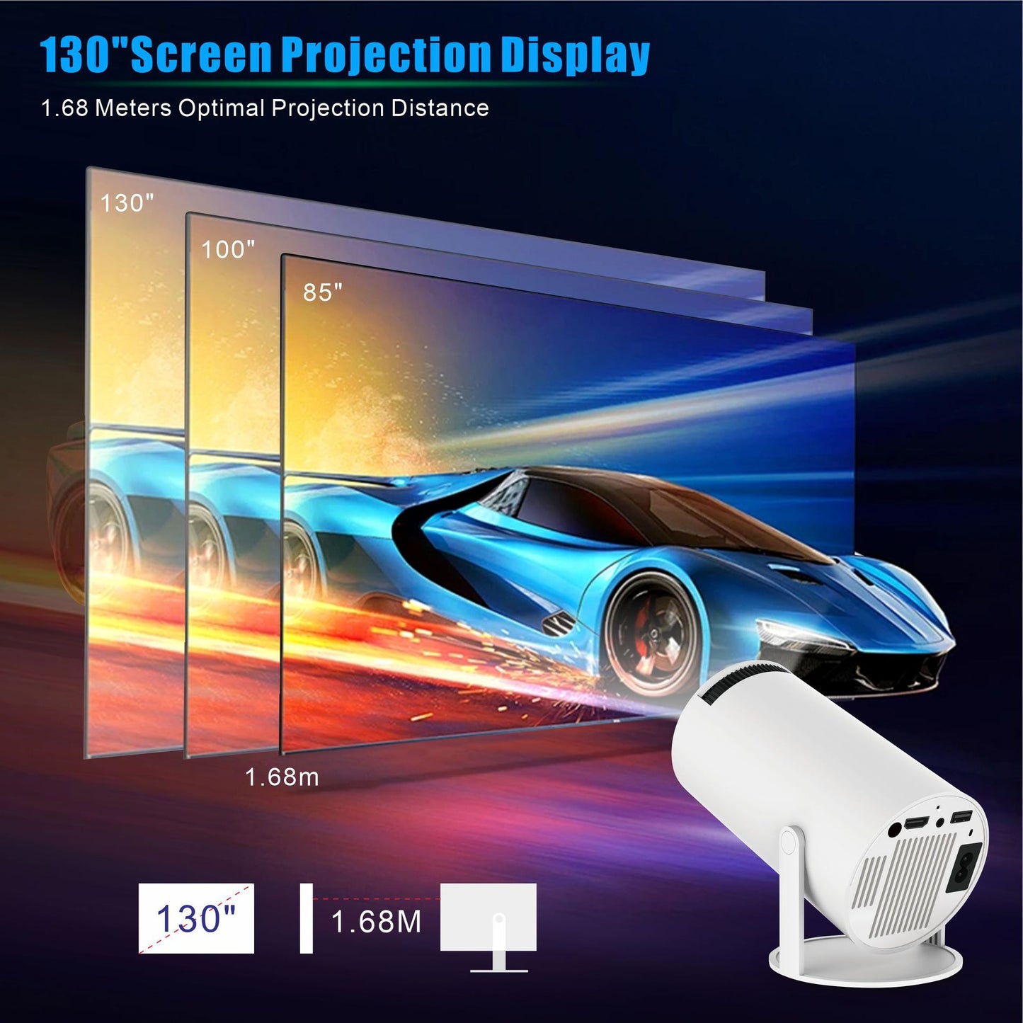 4K Cannon HD HY300pro Cannon Projector