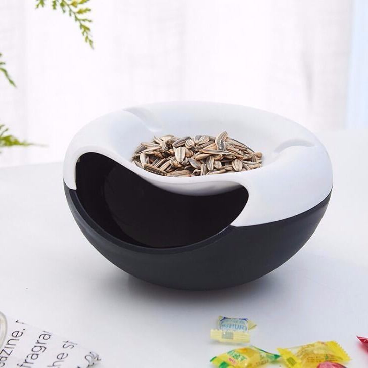 Nut Snack Bowl With Phone Holder