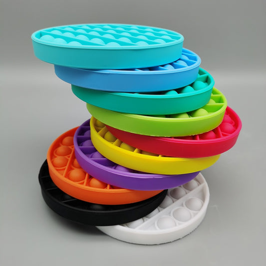 Push Bubble Fidget Sensory Toy Autism Special Needs Stress Reliever Helps Relieve Stress and Increase Focus Soft Squeeze Toy