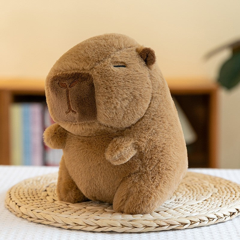 Cute Capybara Doll Capybara Plush Toy Children's Eight-inch Grasping Machine Doll Doll