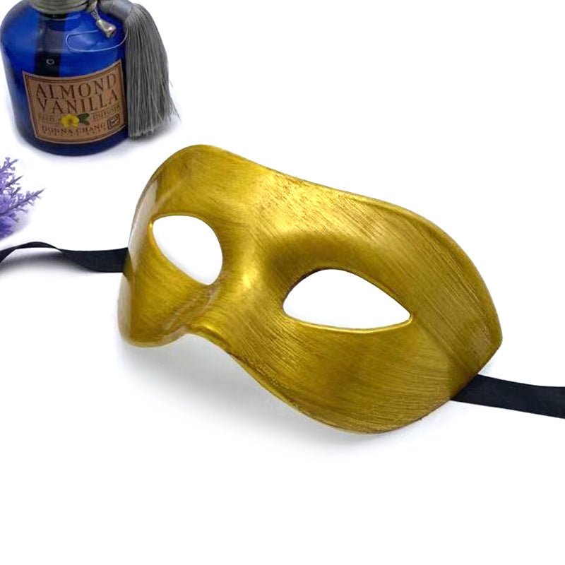 Prop party black mask half face adult white thickened eye mask