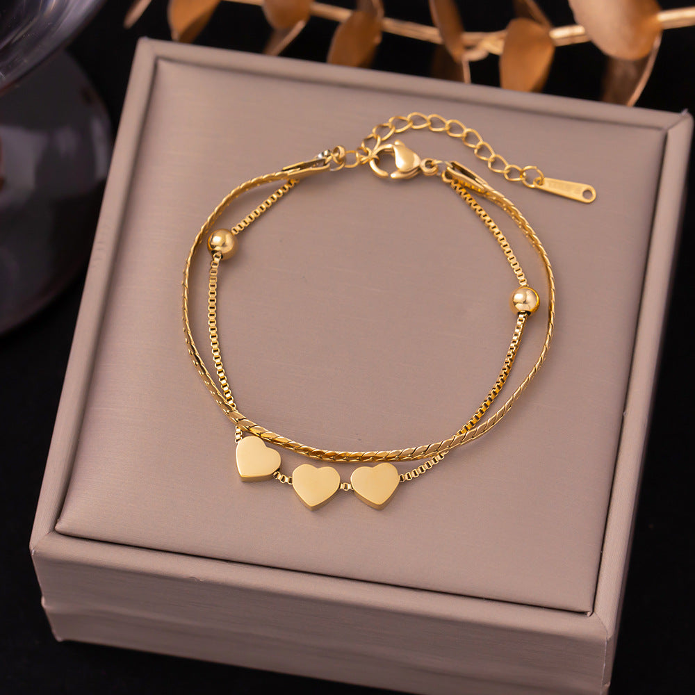 New Fashion Commuting Titanium Steel Bracelet