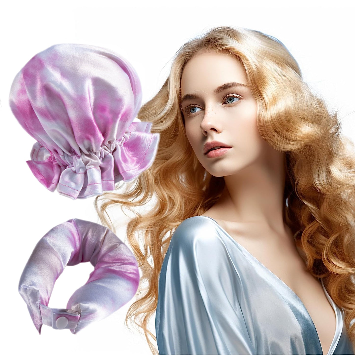 Heatless Curling Iron BUN BONS Curling Cover Set