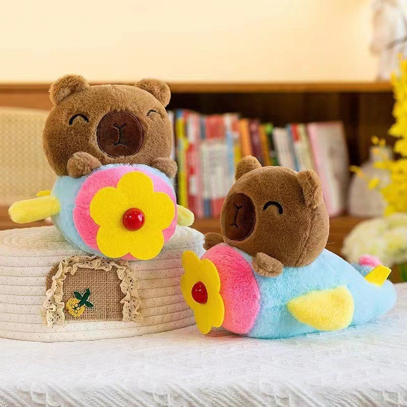 Cute Capybara Doll Capybara Plush Toy Children's Eight-inch Grasping Machine Doll Doll