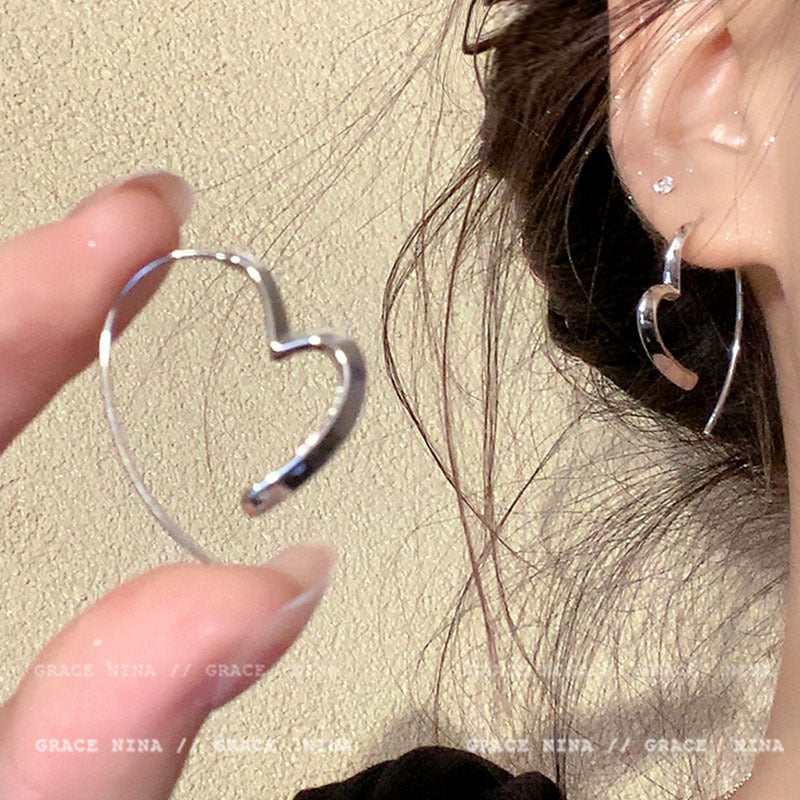 Pearl butterfly earrings for women high-end niche luxury