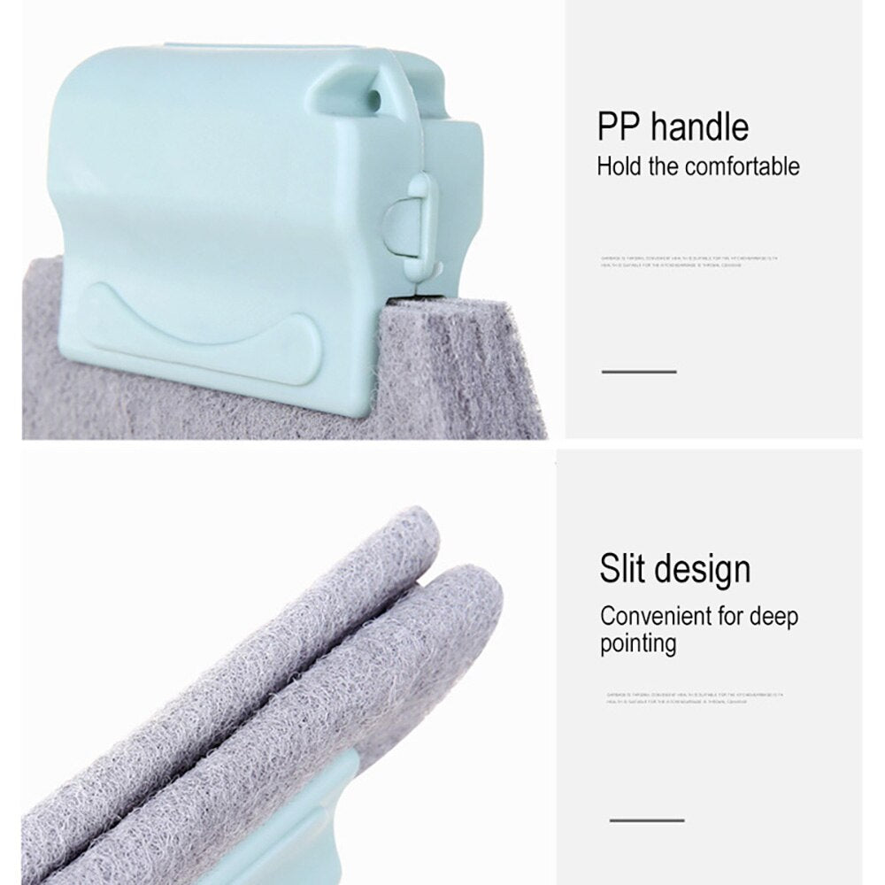 Scouring Pad Sill Sink Brush Window Groove Cleaning Brush Kitchen Hearth Bowl Cleaning Brushes Household Cleaning Tools
