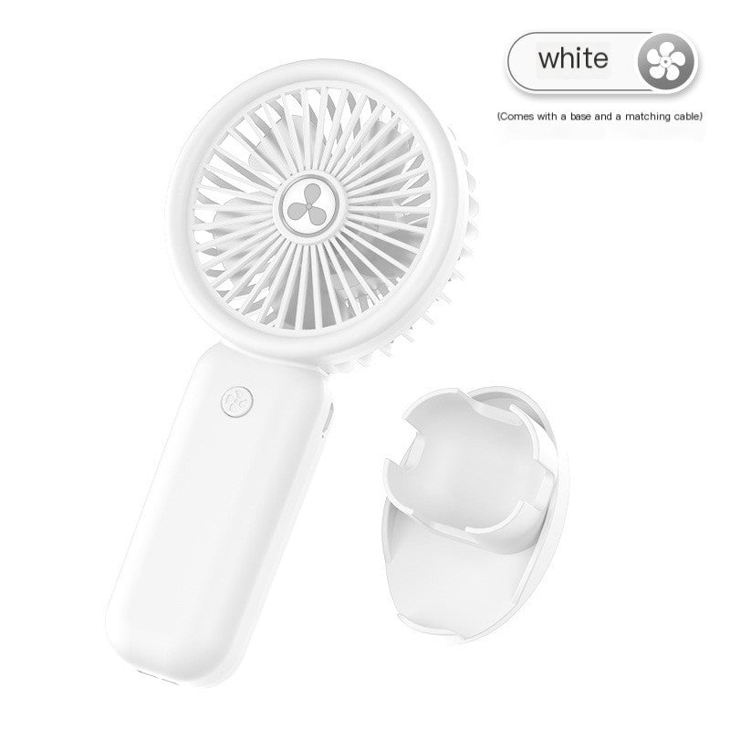 2024 New USB Handheld Fan Mini Portable Desktop Charging Small Fan Customized Small Electric Fan Customized Gift