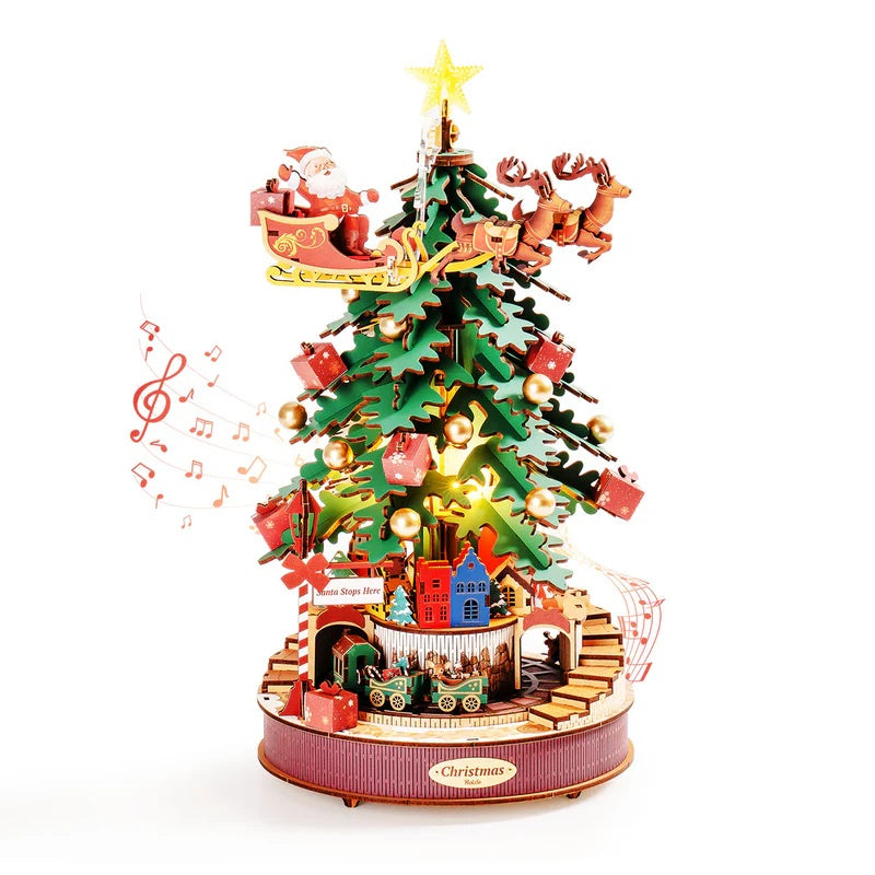 Rolife Christmas Melody Tree Music Dreamer, Only Supports TK And Independent Website Platforms