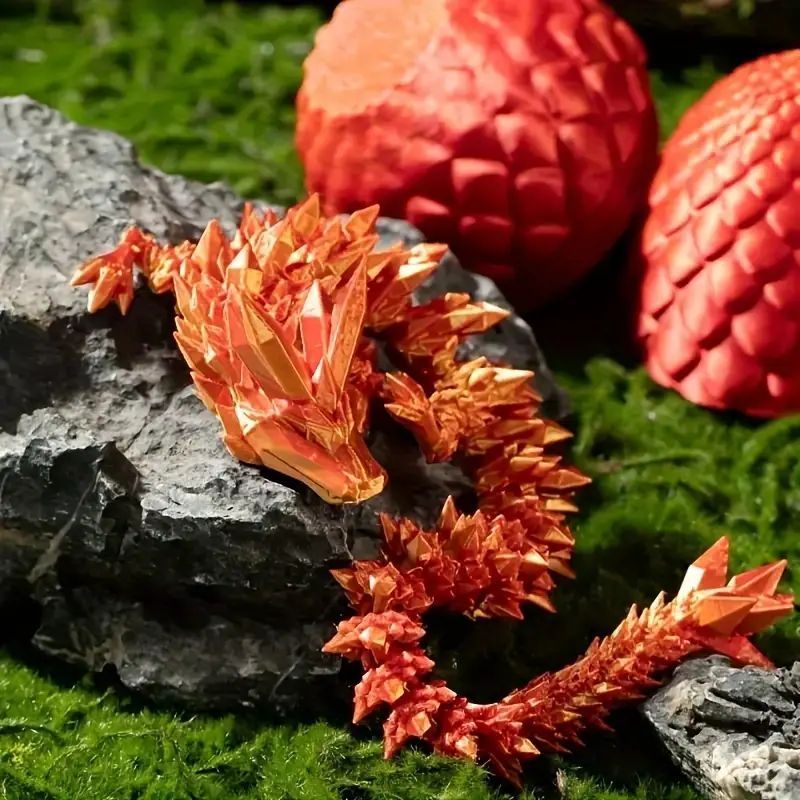 3D Dragon Egg Statue, Artificial Dragon Design Toys, Home Gift Decoration Craft, Year Of The Dragon Decoration, Party Supplies, Father's Day Gifts