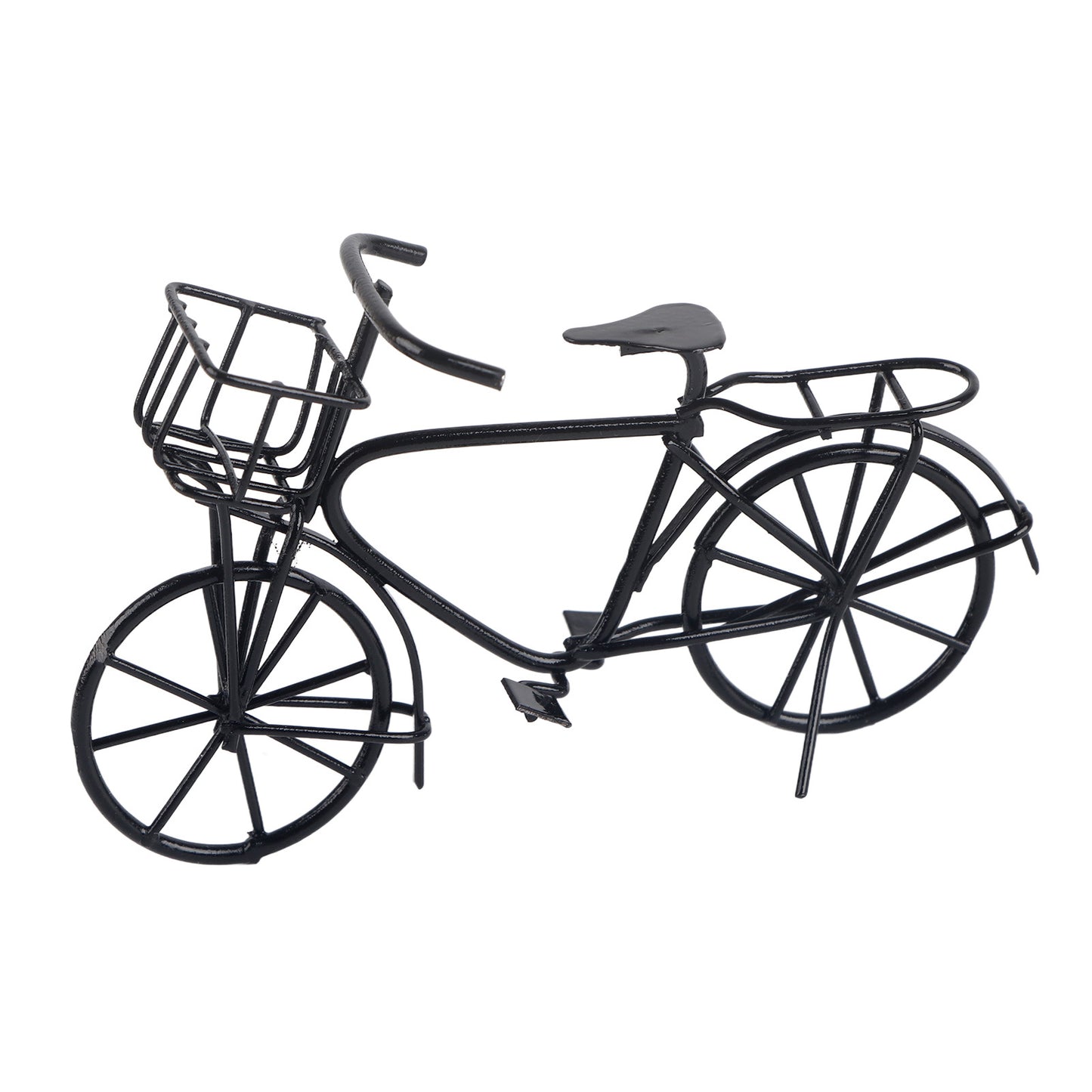 1:12 Miniature Metal Bike Bicycle Doll House Dollhouse Decoration Accessory