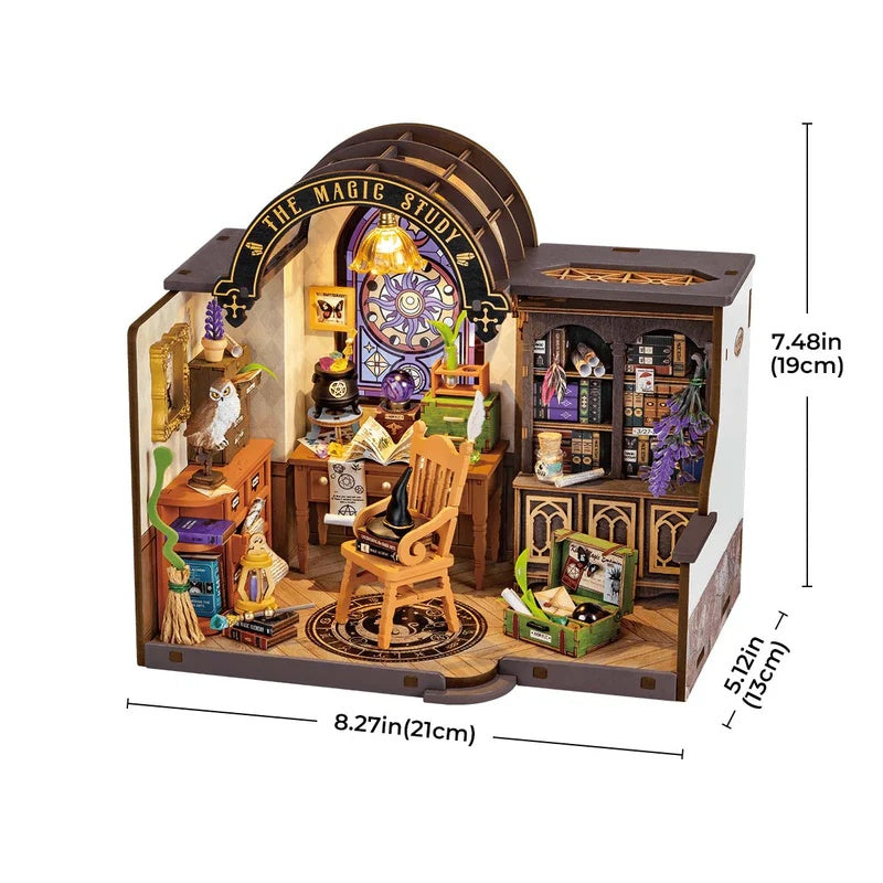 Rolife The Magic Study DIY Miniature House, Only Supports TK And Independent Sites