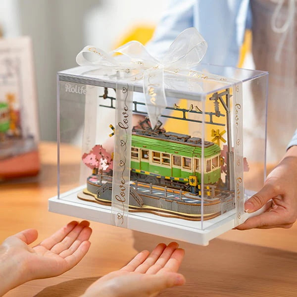 Rolife Sakura Journey 3D Wooden Puzzle Only Supports TK And Independent Website Platforms