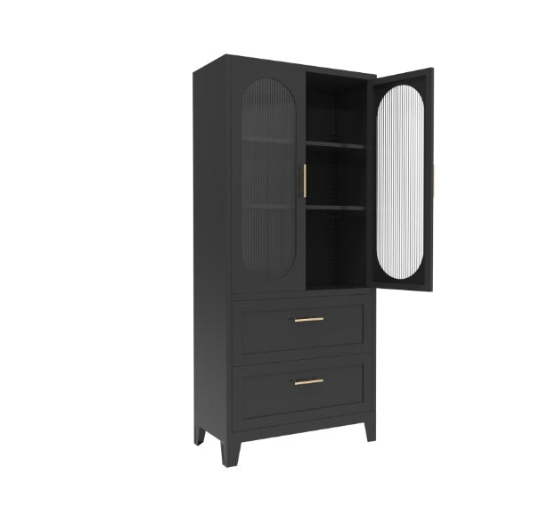 2 Doors 2 Drawers Cabinet