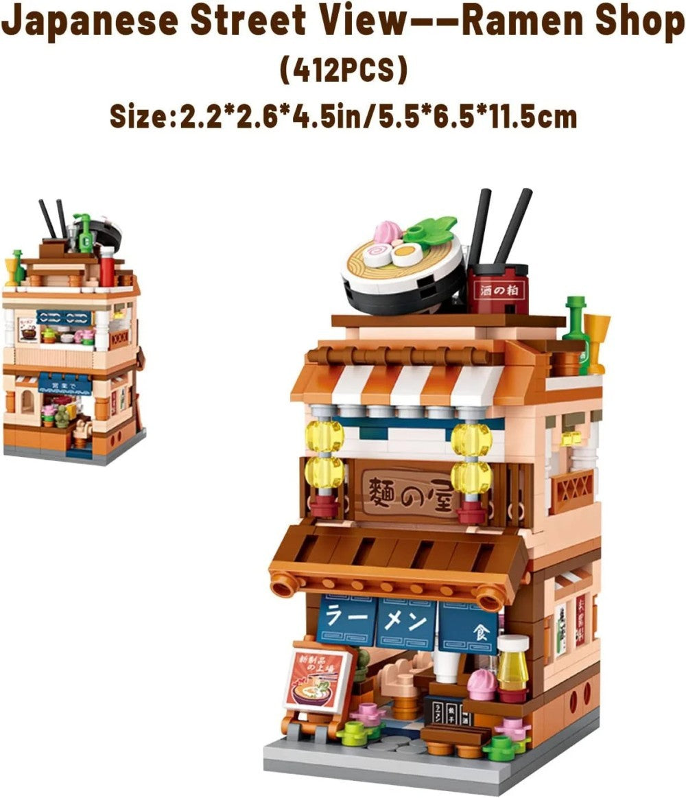 Building Blocks Set Of 4, Kids Mini Building Blocks Kit, 1608 Pieces Japanese House Building Set Gift, Suitable For Kids Girls And Boys Aged 6-12, No Shipping On Weekends