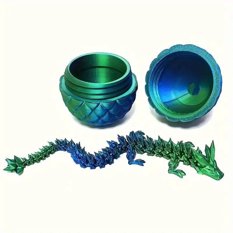 Home Gift Decoration Technology 3D Dragon Egg Statue