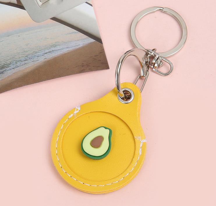 Fruit Cute Case on for Apple AirTag Protective Case Silicone Fundas Coque Covers Shell Anti-lost Key Chains Holder Key Finder
