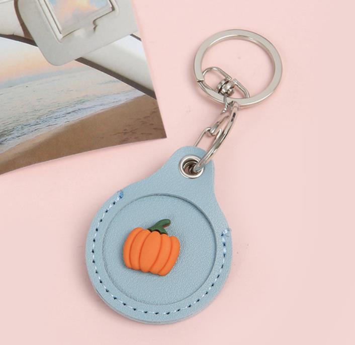 Fruit Cute Case on for Apple AirTag Protective Case Silicone Fundas Coque Covers Shell Anti-lost Key Chains Holder Key Finder