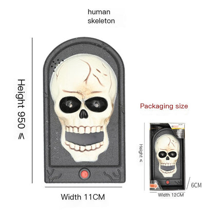 Doorbell Tricky Decoration Door Party Party Decoration Haunted House Scary Arrangement Electric Doorbell