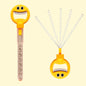 Cute Smiling Face Retractable Children's Bubble Stick