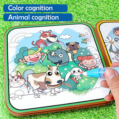 Magical Water Drawing Book, Repeatedly Colored Drawing Book, Children's Puzzle Toy
