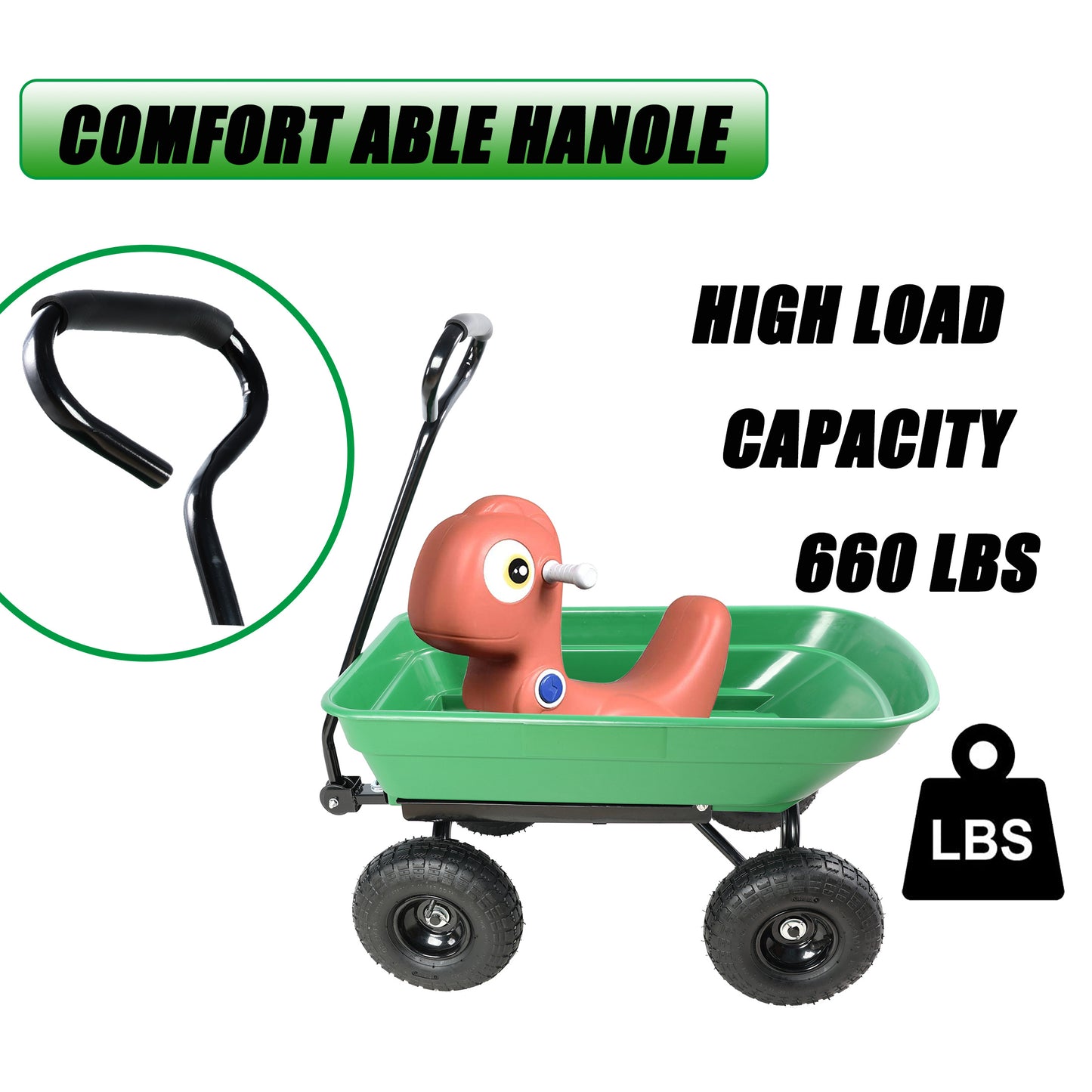 Folding Car Steel Frame Dump Truck 10 Inches