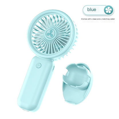 2024 New USB Handheld Fan Mini Portable Desktop Charging Small Fan Customized Small Electric Fan Customized Gift