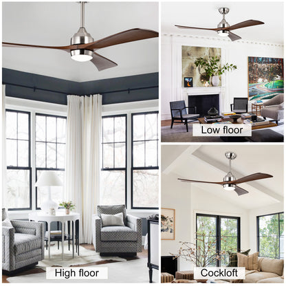 Metal Remote Control Ceiling Fan