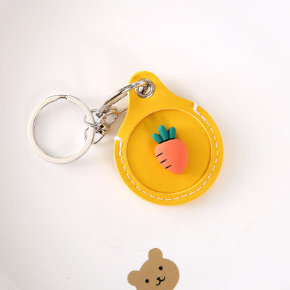 Fruit Cute Case on for Apple AirTag Protective Case Silicone Fundas Coque Covers Shell Anti-lost Key Chains Holder Key Finder