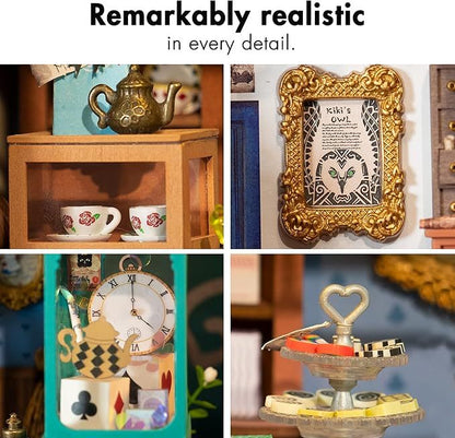 ROBOTIME DIY Miniature Dollhouse Mystic Archives Series Diorama Craft Kit DG155-157