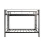 Heavy Duty Easy Assembly Twin Sized Full Metal Bunk Bedframe with Ladder_7