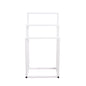 3 Tiers Free Standing Chrome Finished Metal Hand Towel Rack Bathroom Organizer_6