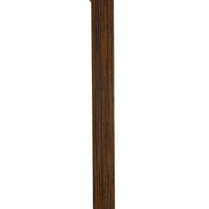 Full-Length Body Dressing Mirror with Solid Wooden Frame and Stand- Brown_10
