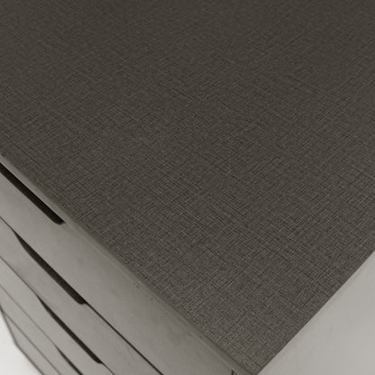 5 Drawers Small Rolling Office File Cabinet Organizer Printer Rack- Dark Gray_7