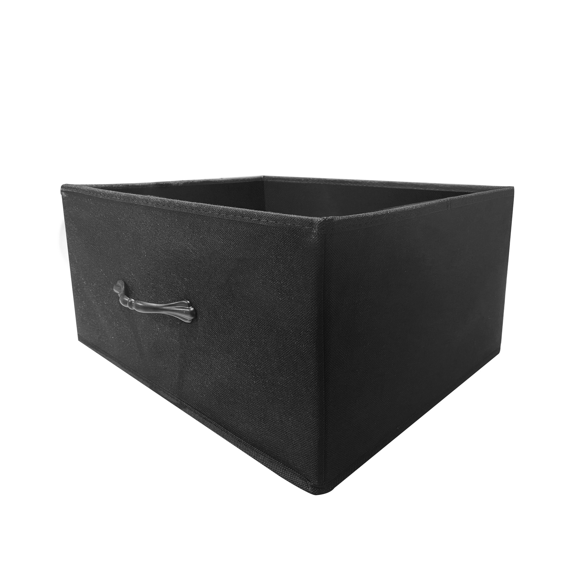 Contemporary Rustic Modern TV Stand for Entertainment Room - Black+Brown_14