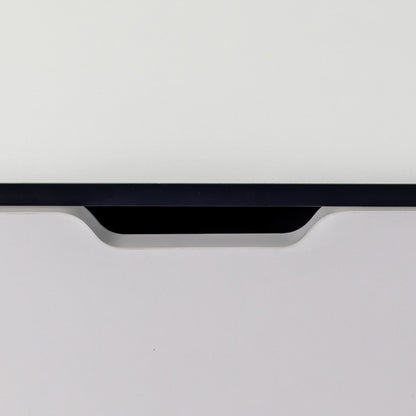 Coffee Table with Solid Wood Legs Support and Big Storage Space- White_9