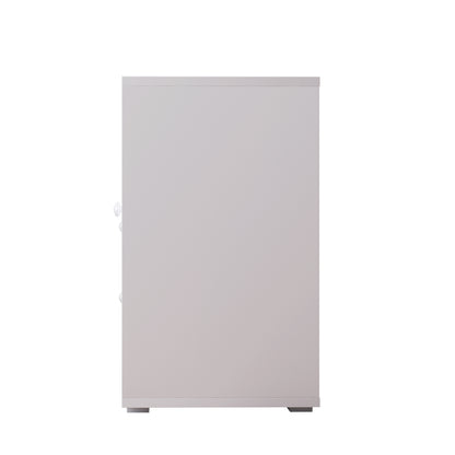 Media Console Entertainment Center Television Table TV Cabinet- White_9