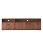 Media Console Entertainment Center Television Table TV Cabinet- Rosewood_3