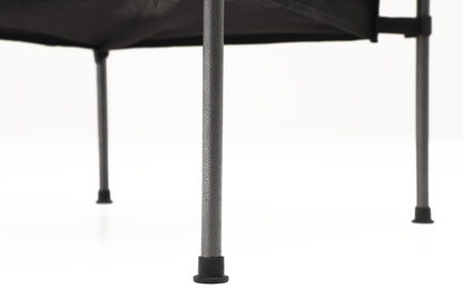 Set of 5 Outdoor Camping Foldable Chair and Roll up Portable Table- Black+Gray_26